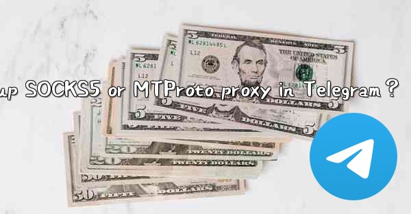 How to set up SOCKS5 or MTProto proxy in Telegram？