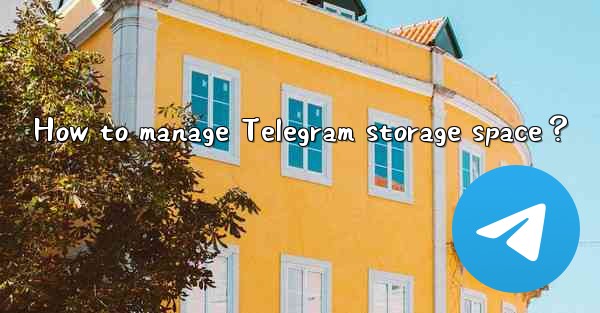 How to manage Telegram storage space？