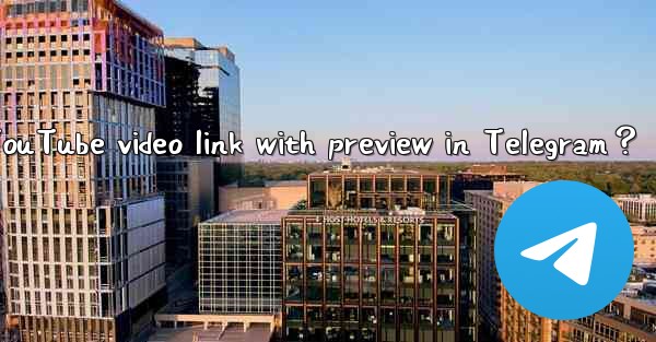 How to share a YouTube video link with preview in Telegram？