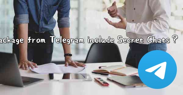 Does the exported data package from Telegram include Secret Chats？